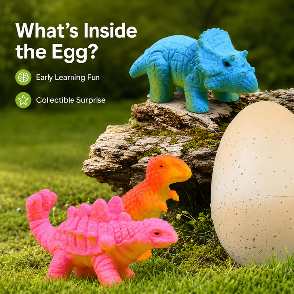 Surprise Hatching Dinosaur Egg Toy – Grows in Water