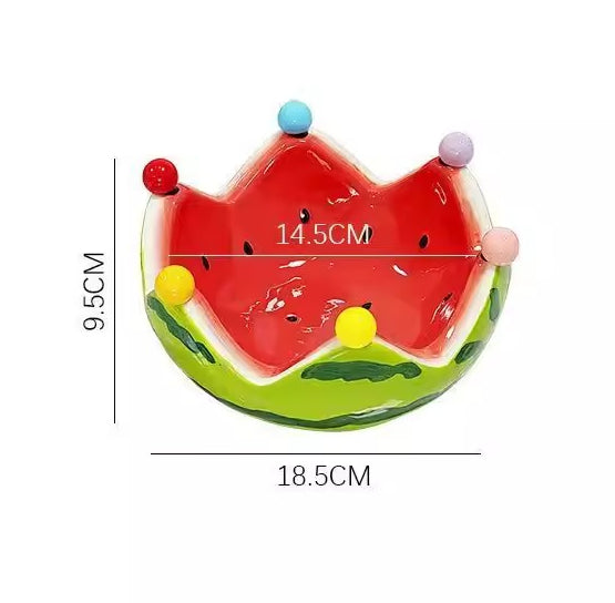 Watermelon Ceramic Fruit Fork Set