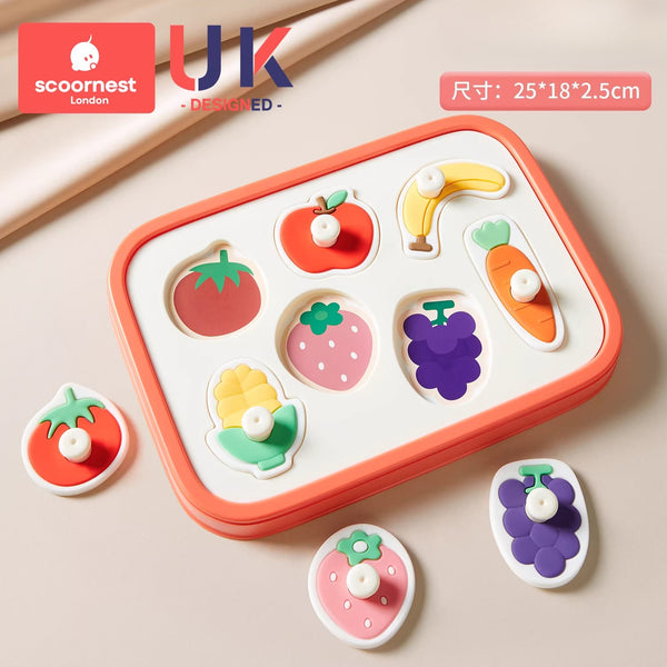 Soft Silicone Early Learning Puzzle