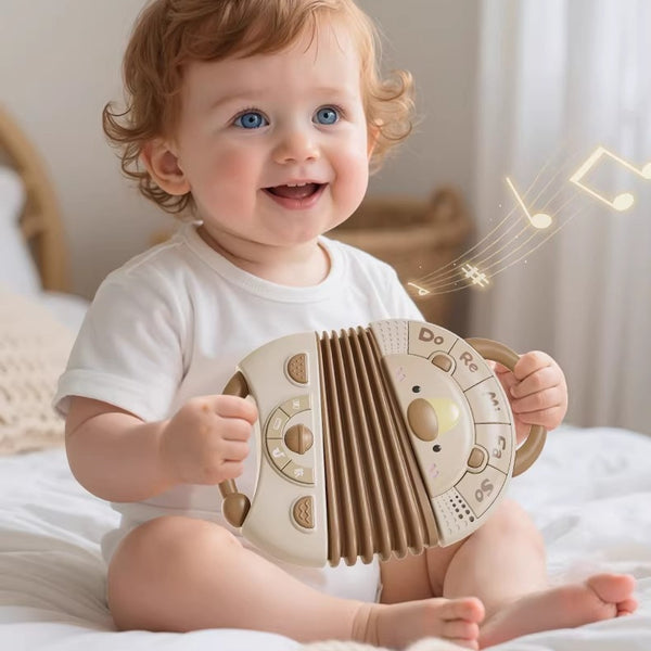 Bear Musical Accordion Toy for Toddlers