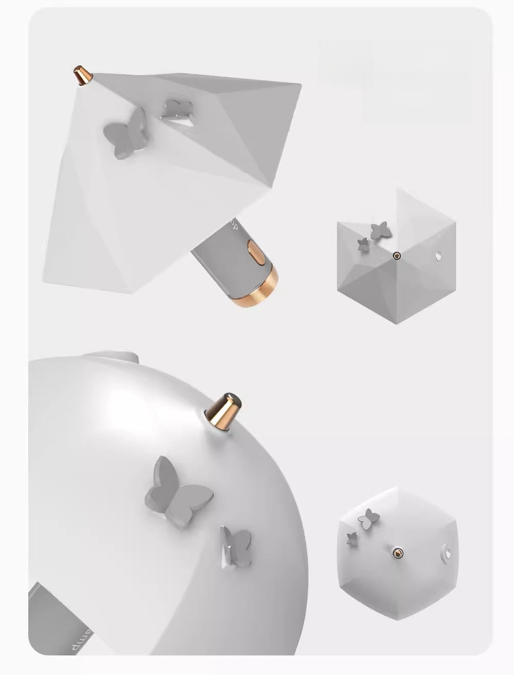 Umbrella Inspired Magnetic Night Light