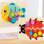 Wooden Animal Shape Color Logic Game
