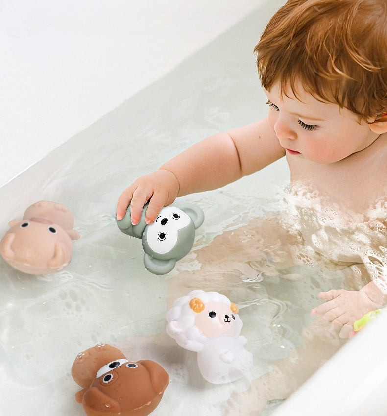 Animal Sliding Vehicles and Finger Puppet Set
