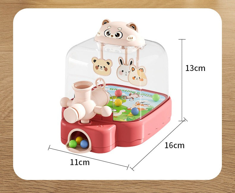 The "Shooting Battle" Mini Marble Arcade