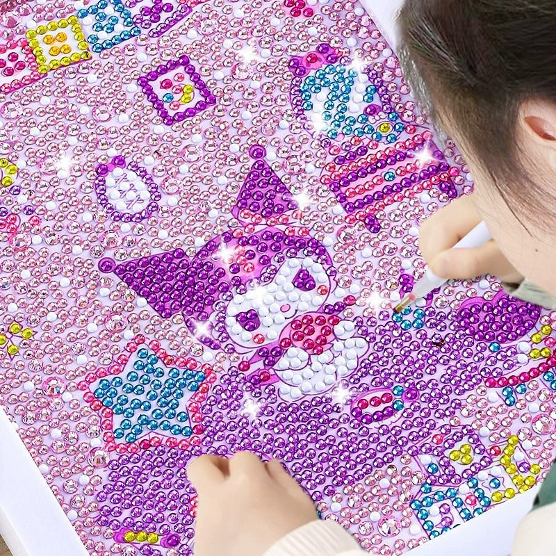Sanrio Character Diamond Painting Kit with Frame