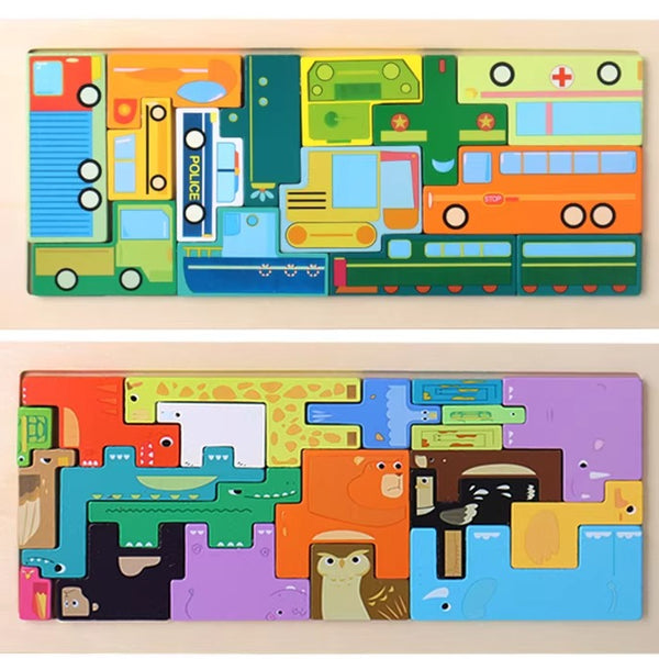 Wooden Themed Block Puzzle