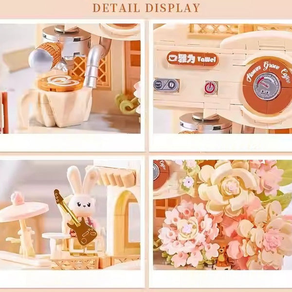 Island Light Coffee House 3D Building Set