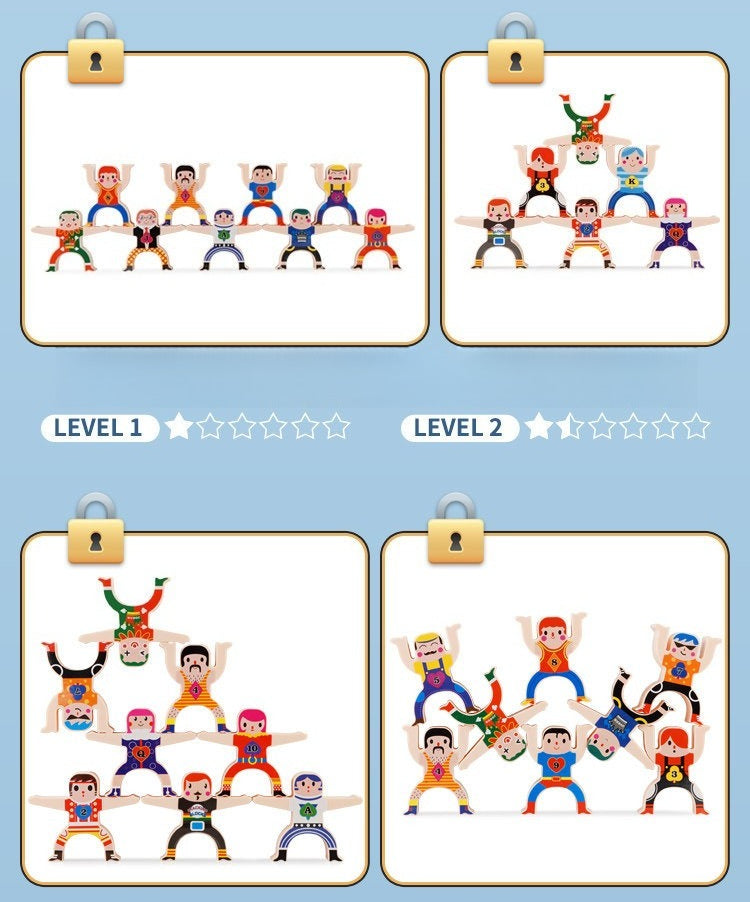 Hercules Balance Stacking Blocks
