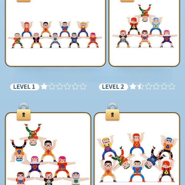 Hercules Balance Stacking Blocks