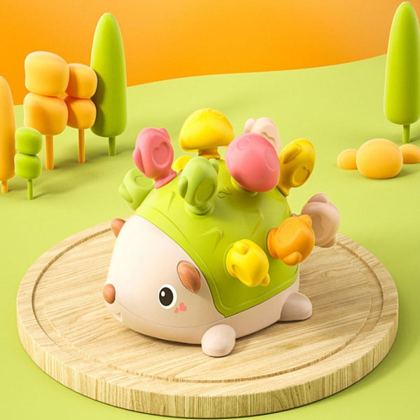 Montessori Hedgehog Fine Motor and Sorting Toy