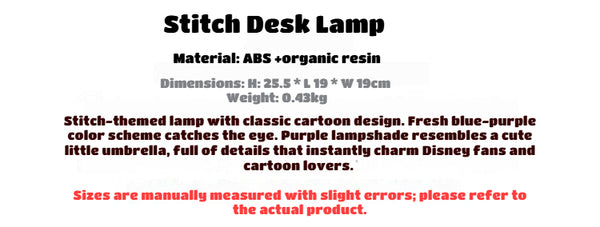 Stitch Character Resin Desk Lamp