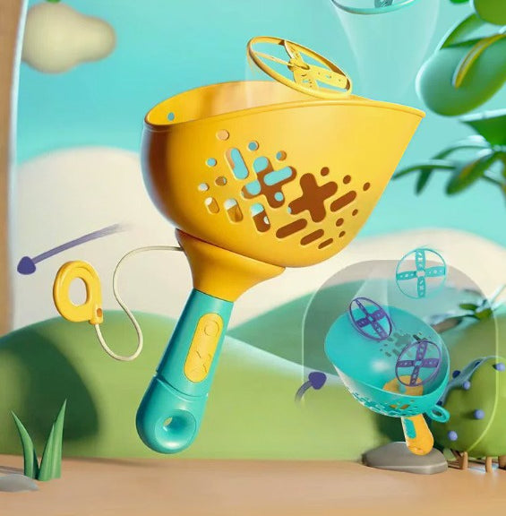 Outdoor Flying Disc Launcher Game Set