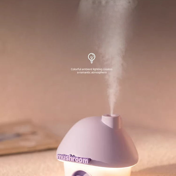Mushroom House Humidifier and Sunset Night Light