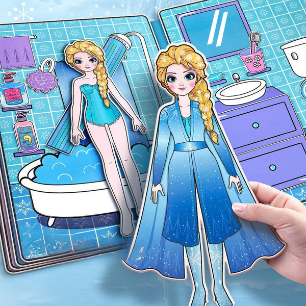 Magnetic Princess Dress-Up Quiet Book