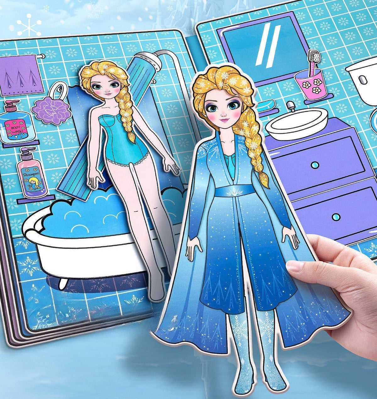 Magnetic Princess Dress-Up Quiet Book