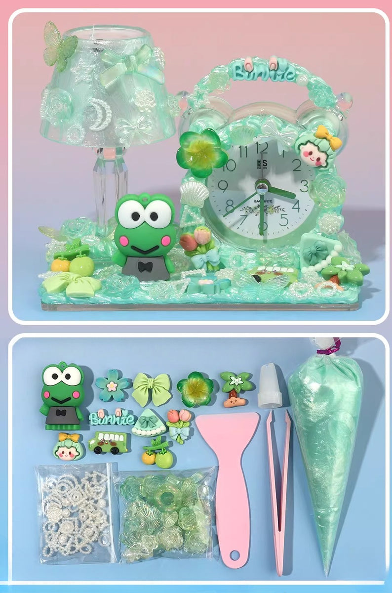 DIY Cream Glue Alarm Clock & Night Light Kit