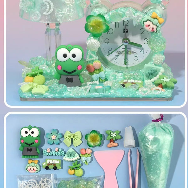 DIY Cream Glue Alarm Clock & Night Light Kit