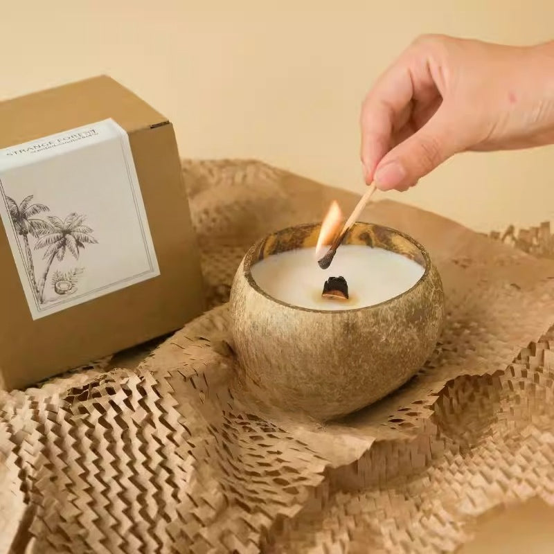 Coconut Scented Soy Candle