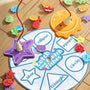 Catch & Match Magnetic Wooden Fishing Game – 36-Piece Set