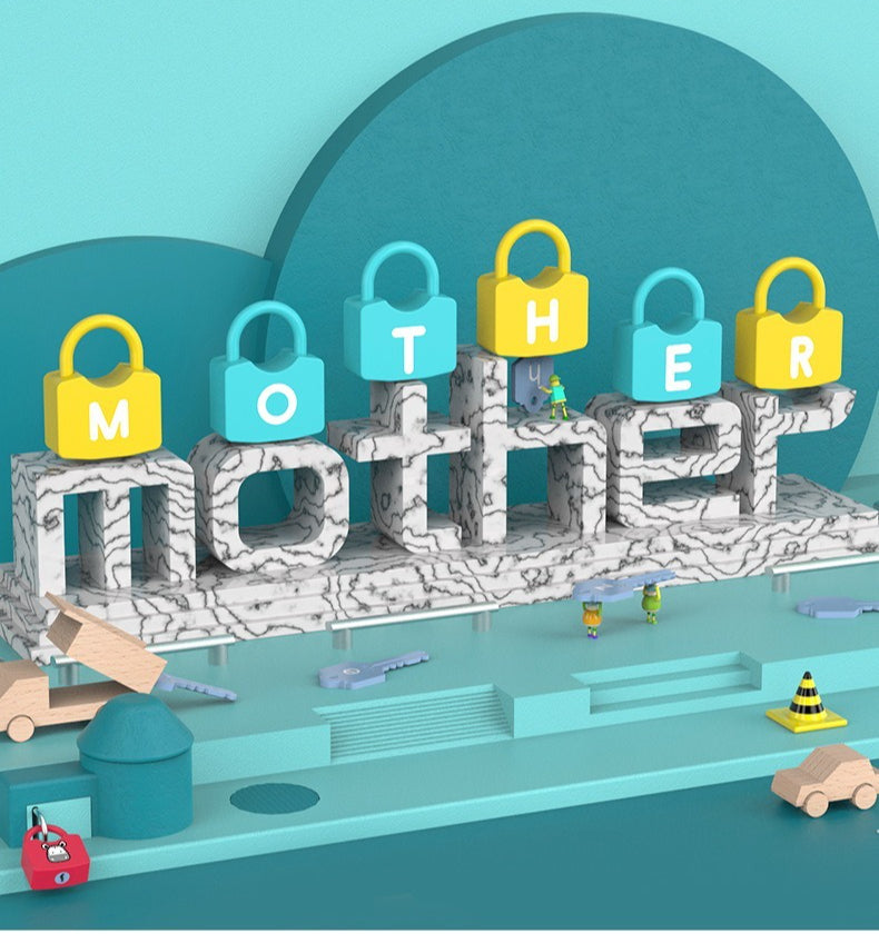 Onshine Number Locks & Keys Learning Set