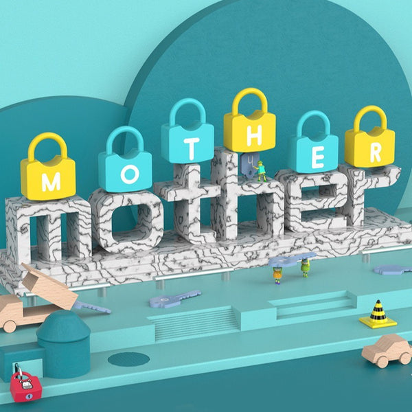 Onshine Number Locks & Keys Learning Set
