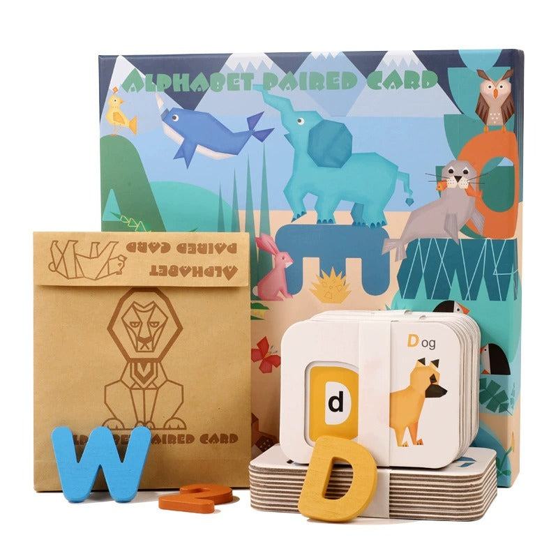 Alphabet and Number Matching Puzzle Set