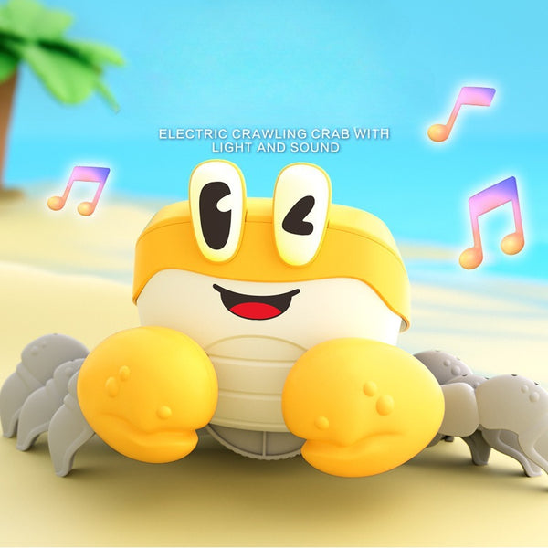 The Cheeky Crawling Crab (Tummy Time Helper)