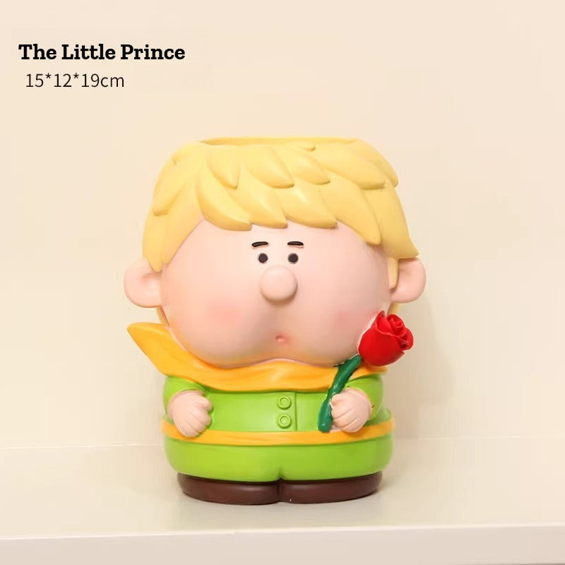 Classical Figure Sculptural Desktop Organizer