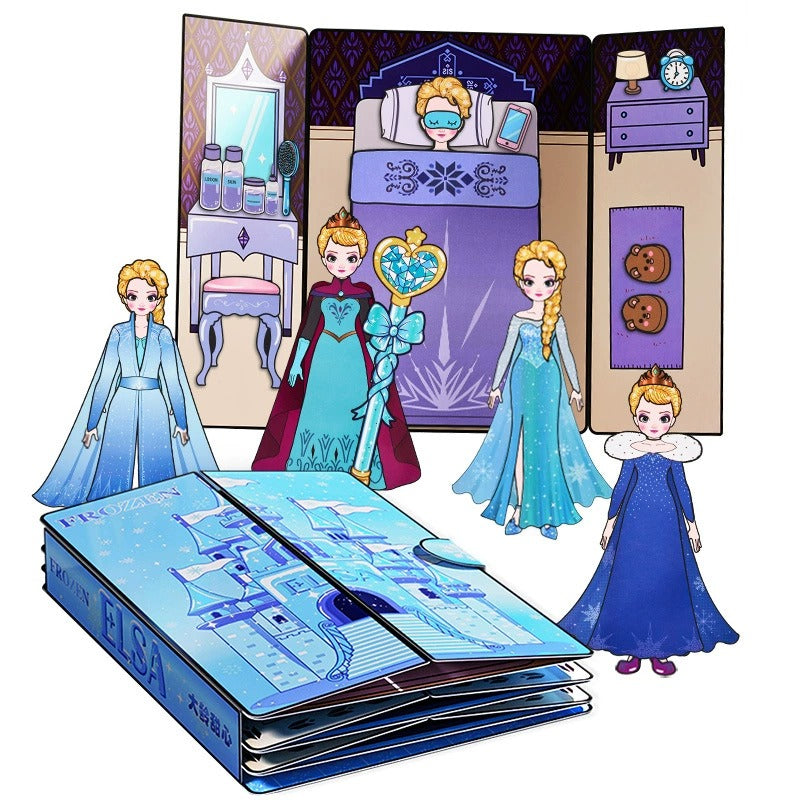 Magnetic Princess Dress-Up Quiet Book