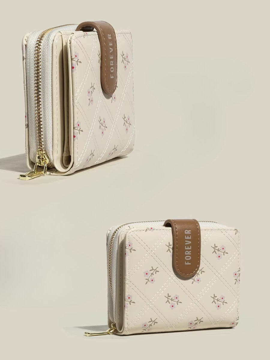 Sweet Floral Mini Wallet
