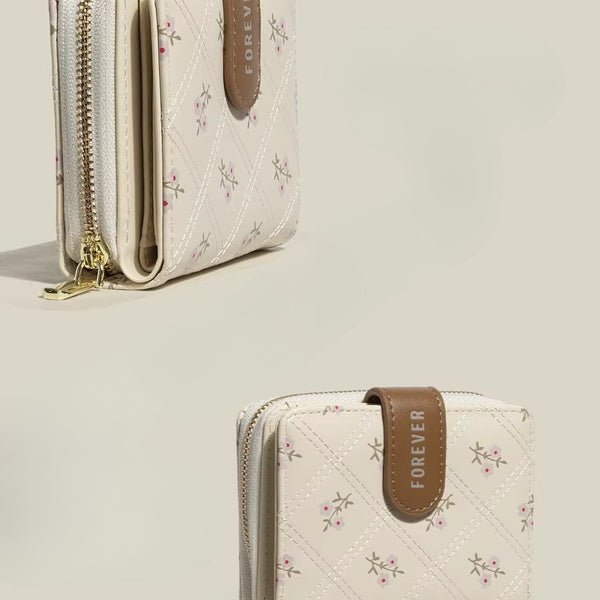 Sweet Floral Mini Wallet