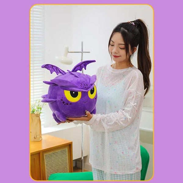 Plush Round Dragon Character Doll