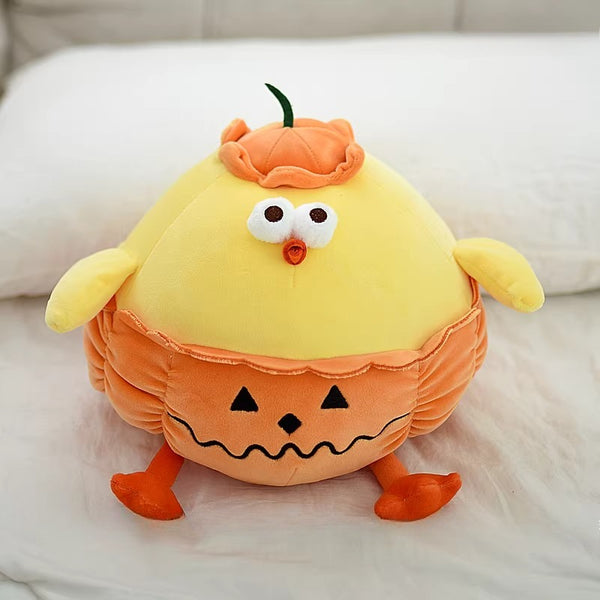 Round Chick Plush Pillow Collection