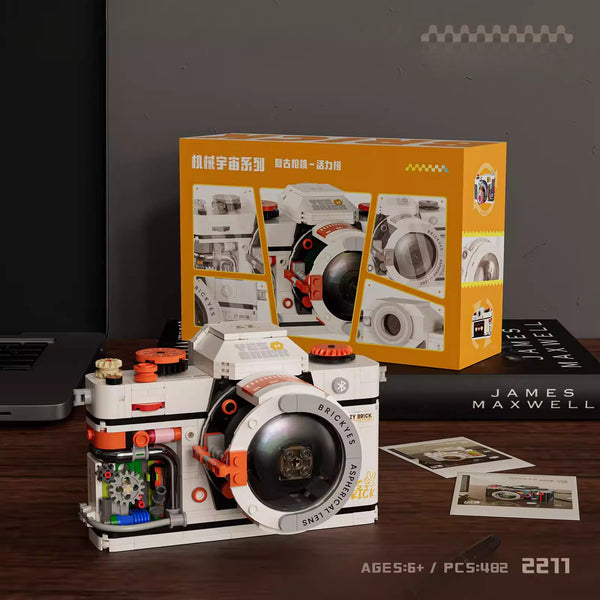 Retro Camera Building Block Set