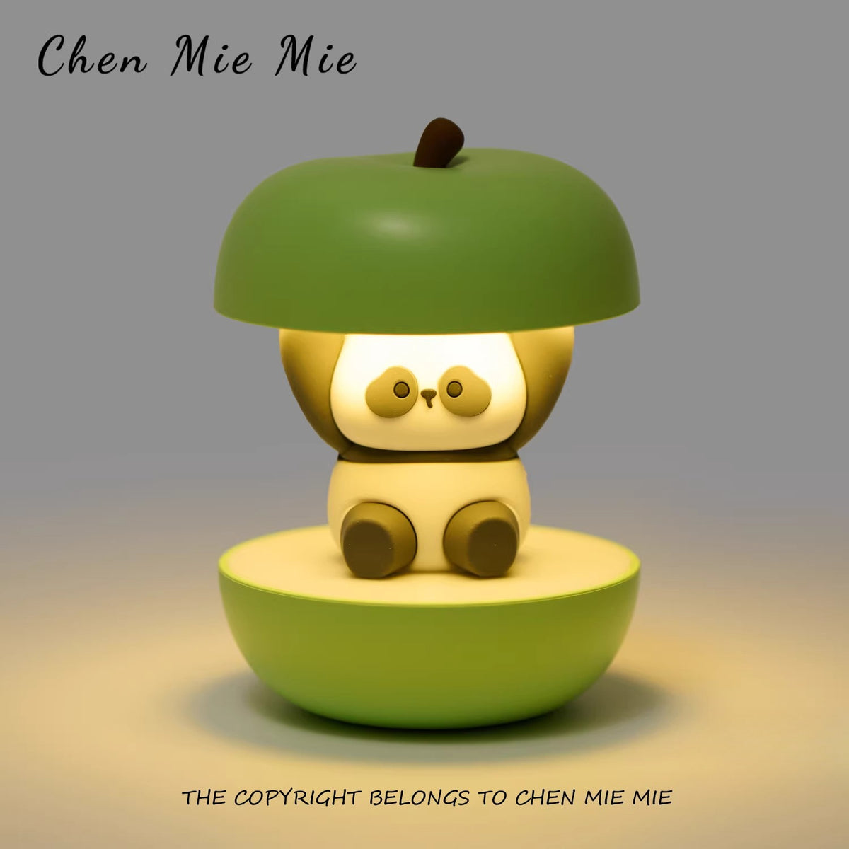 Apple Panda Night Light