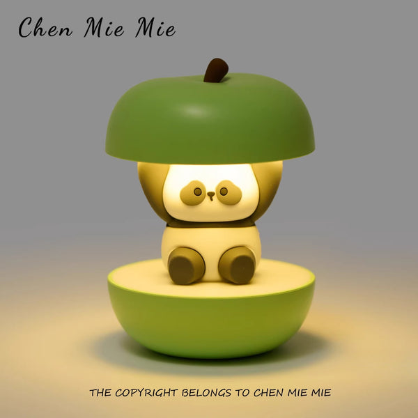 Apple Panda Night Light