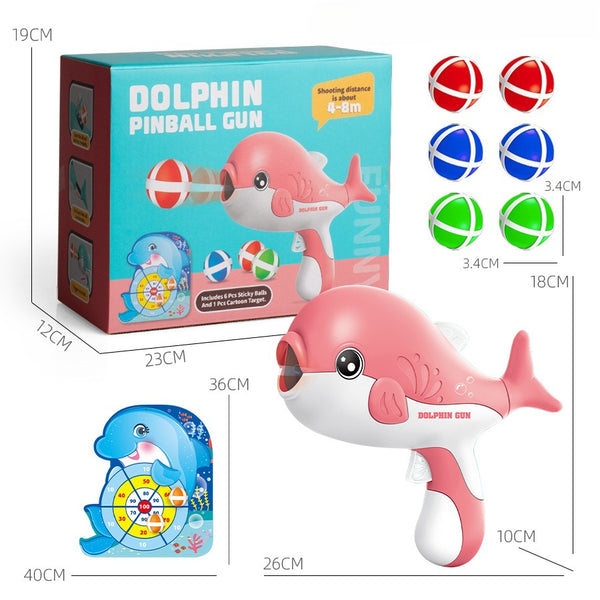 Dolphin Sticky Ball Launcher & Target Set