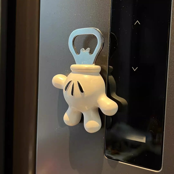Mickey Series Magnetic Bottle Opener Fridge Magnet