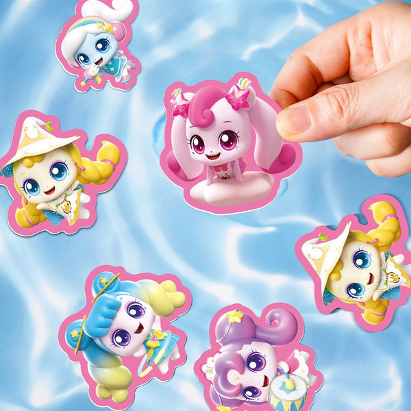 Catch! Teenieping Reusable Jelly Sticker Book