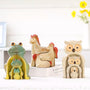Nesting Frog Family Desktop Ornaments - Set of 3