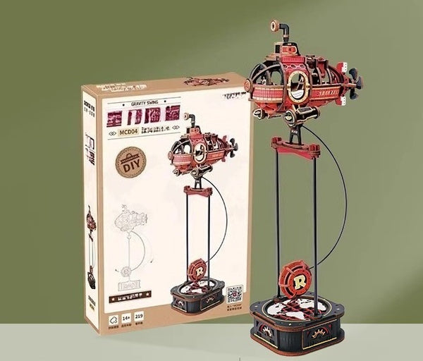 Kinetic Balancing Building Block Ornament