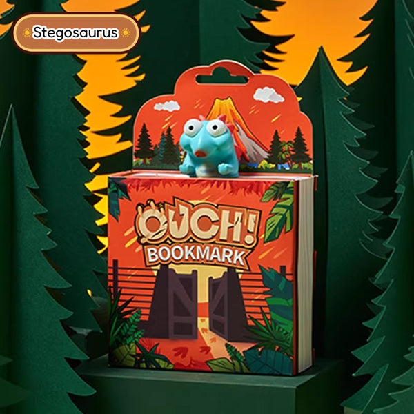 3D Cretaceous Dinosaur Bookmark