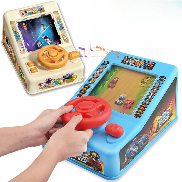 Mini Arcade Adventure Console | Racing & Space Editions