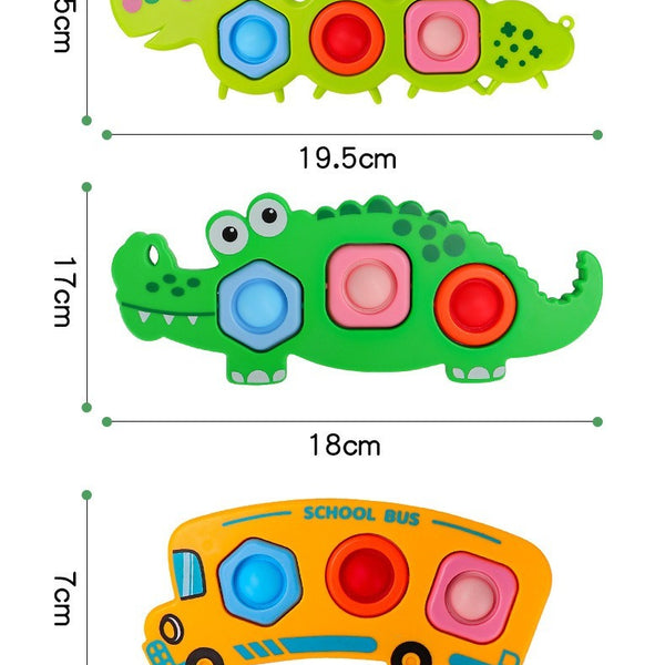 Animal and Vehicle Sensory Fidget Toy Set