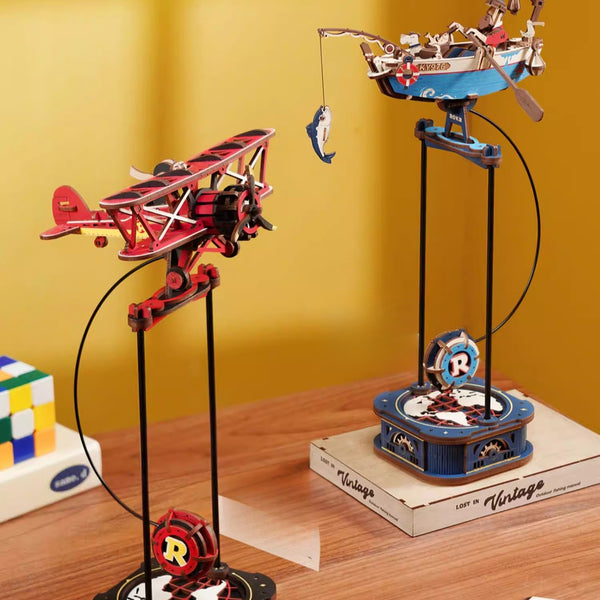 Kinetic Balancing Building Block Ornament