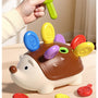 Fine Motor Hedgehog Peg Toy