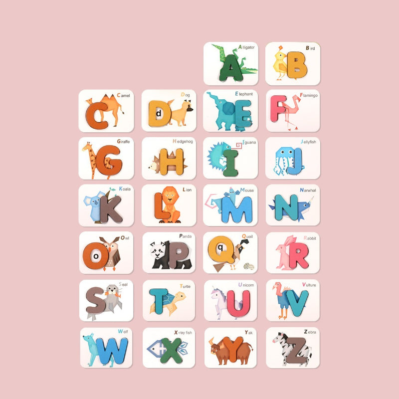 Alphabet and Number Matching Puzzle Set