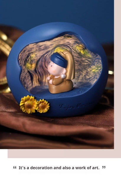 Artistic Shell and Pearl Night Light Ornament