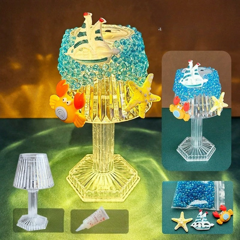 DIY Mosaic LED Lamp Craft Kit