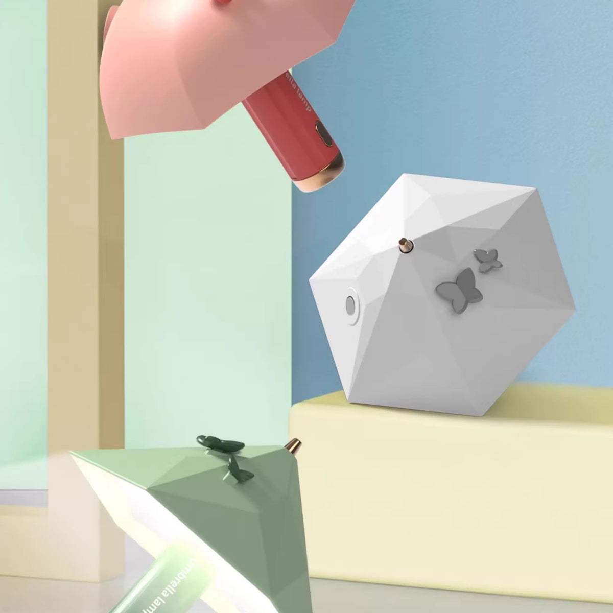 Umbrella Inspired Magnetic Night Light